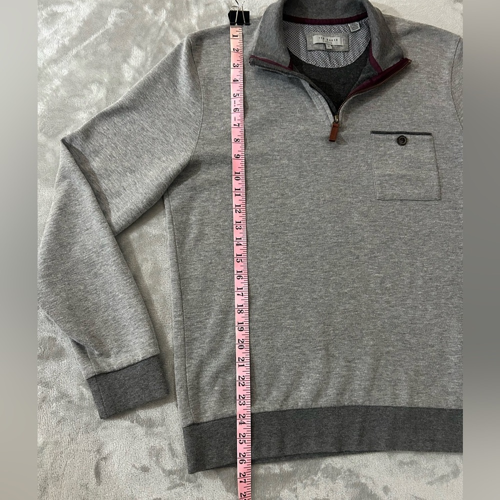 Ted Baker bevyhill quarter zip pullover sweater - Picture 8 of 13